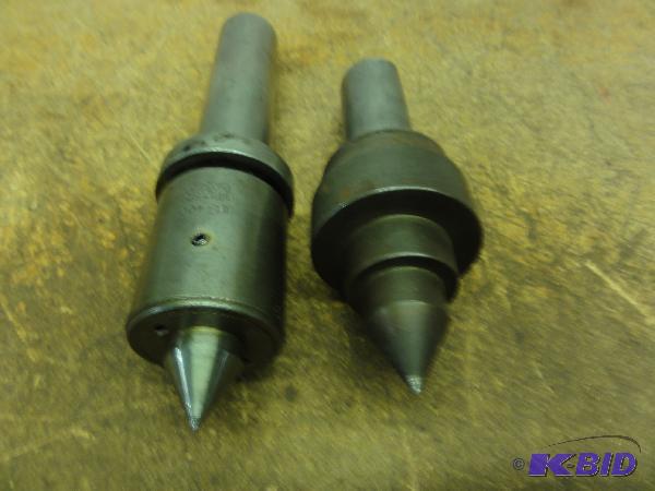 (2) Assorted Lathe Centers with 1-12&quot S...