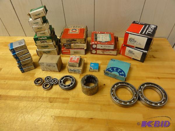 (33) Assorted Bearings, Fafnir, Delco, Andrew...