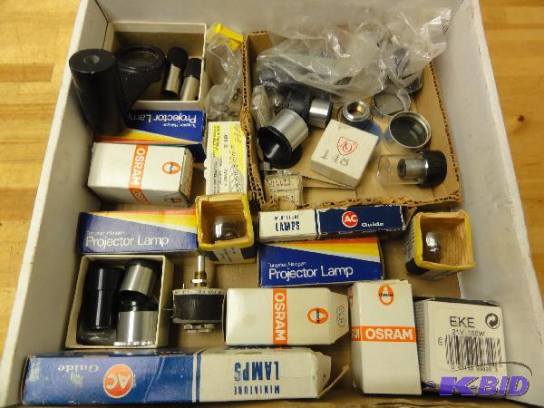 Assorted Inspection Lenses and electronics to...