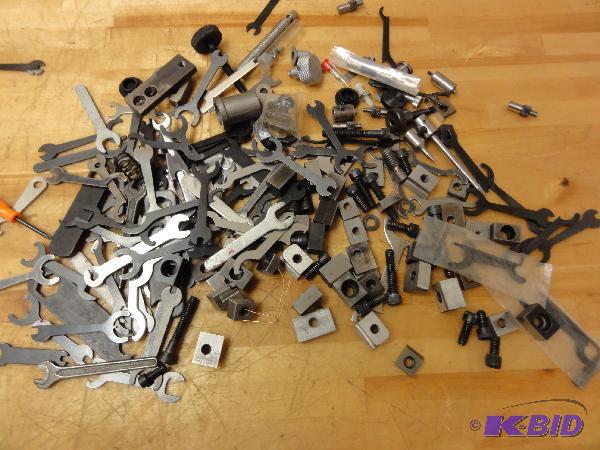 Assorted Inspection Tool Wrenches, Holders an...