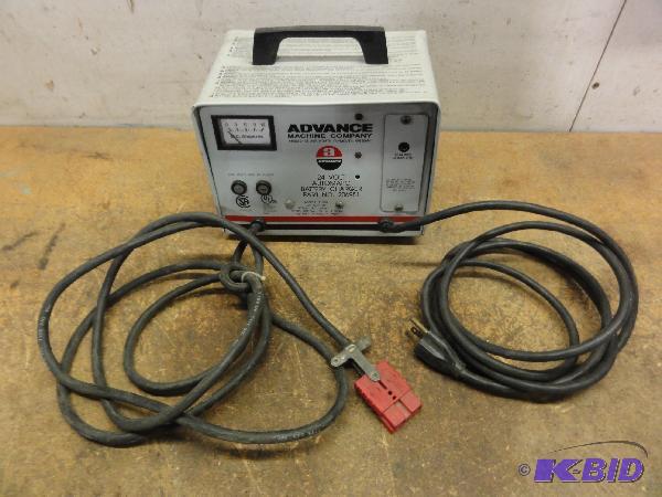 Advance 24 volt automatic battery charger par...