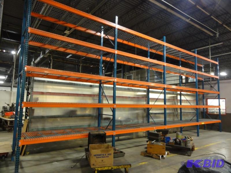 (4) Sections of Pallet Racking to include ...