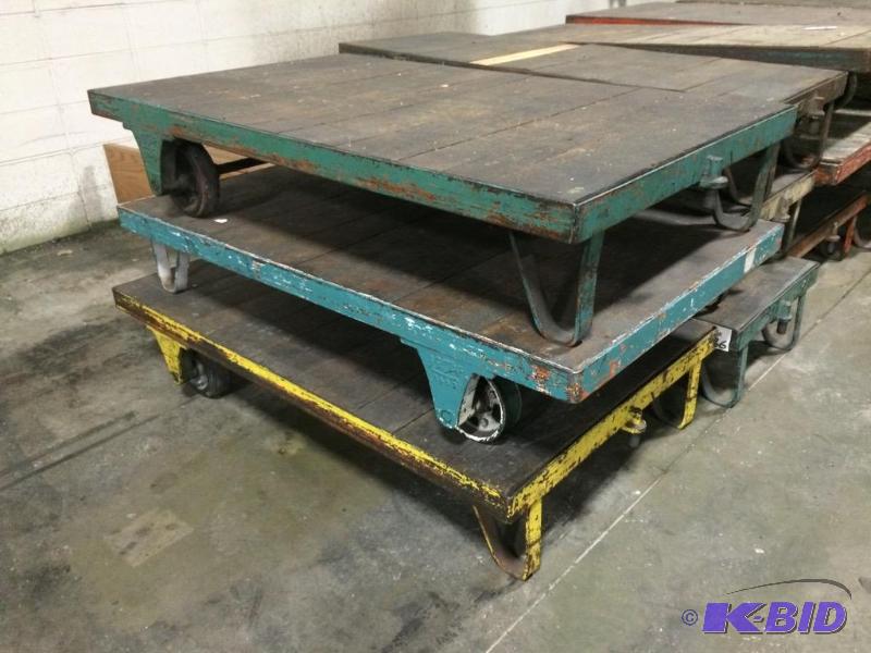 (3) Nutting Warehouse Carts. Model on Heavy D...