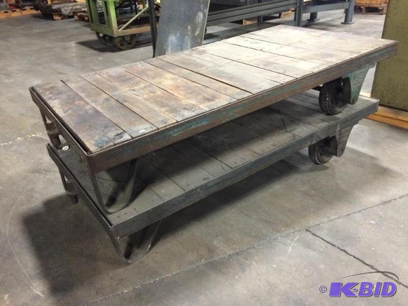 (2) Nutting Warehouse Carts. Model on Heavy D...
