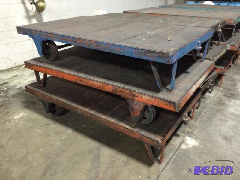 (3) Nutting Warehouse Carts. Model on Heavy D...