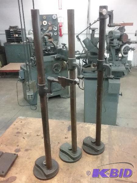 lot 12 image: (3) height stands. 31" high....