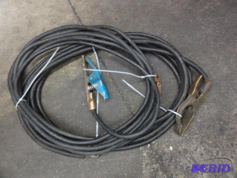 lot 1213 image: (2) Assorted Welding Grounding Clamps...