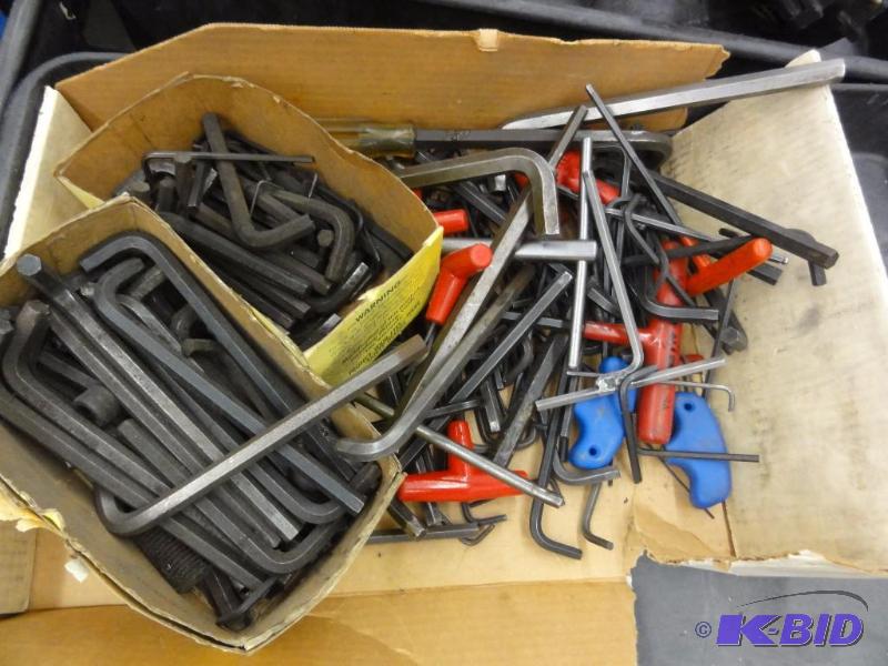 lot 1237 image: Assorted Allen Wrenches...