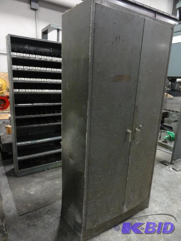 lot 207 image: (2) Cabinets to include   (1) Steel shelvi...
