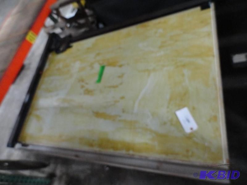lot 271 image: Adjustable Power Drafting Table With Approxim...