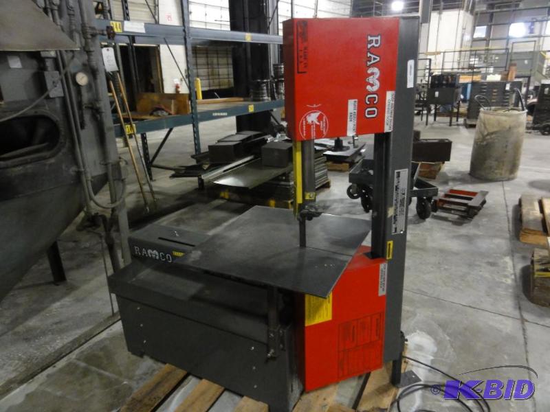 lot 2A image: Ramco Vertical  Horizontal Metal Band Saw Mo...