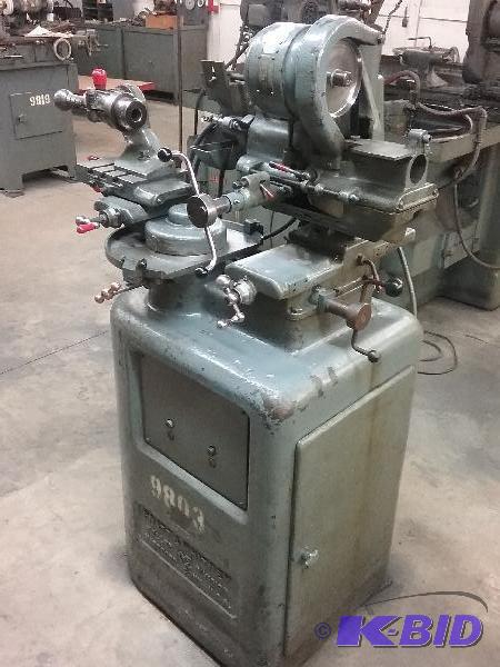 lot 30 image: Pratt & Whitney 6-R Radius Grinder. (4) W...