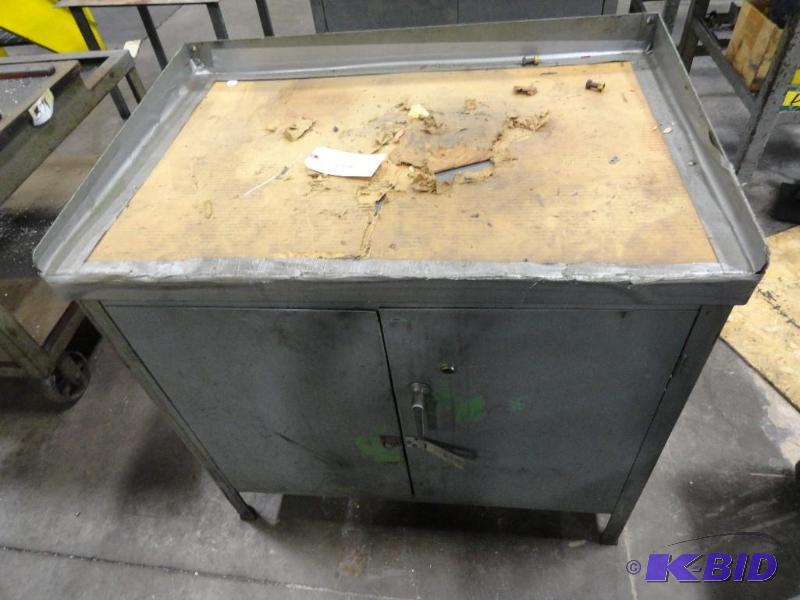 lot 318 image: Workbench Cabinet Approximate 36-12" x ...