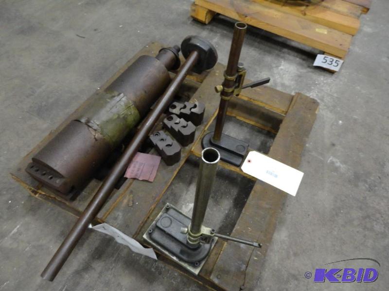 lot 349 image: Assorted Lathe Tools to include   (3) heig...