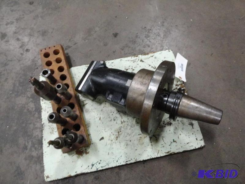 lot 362 image: 50 Taper Spindle Tooling, Bridgeport Right An...