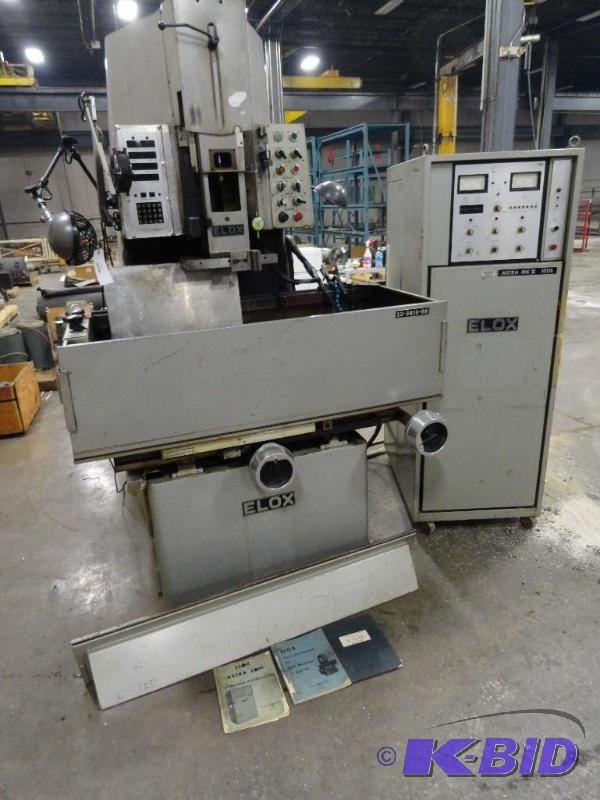 lot 366 image: Elox Astra MK II Sinker EDM   Type 12-3816...