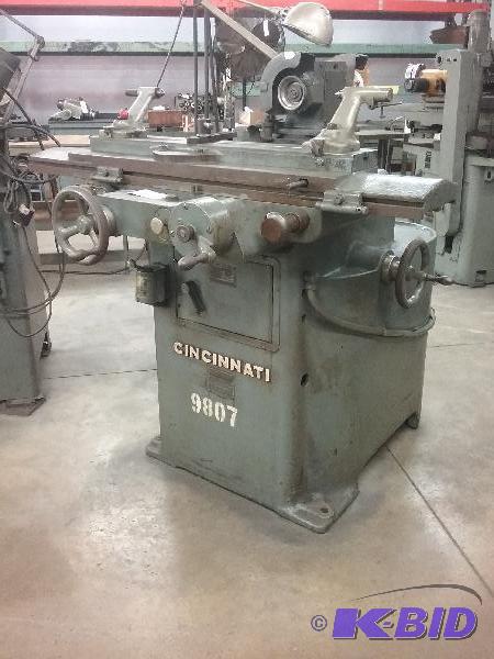 lot 40 image: Cincinnati No. 2 Tool and Cutter Grinder. Vis...
