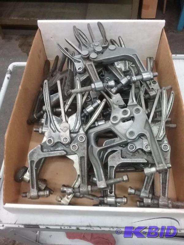 lot 403 image: Approx. (25) KnuVise plier clamps 3"...