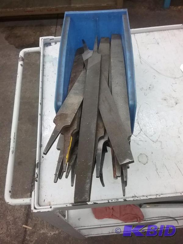 lot 420 image: Assorted files mostly flat single cut 12&quo...
