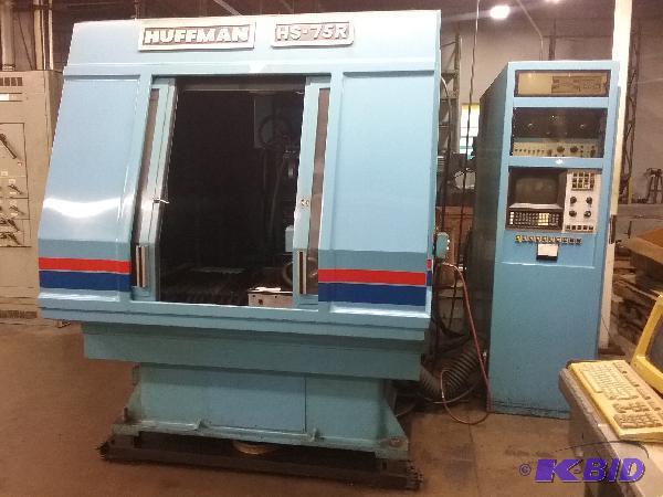 lot 45 image: Huffman HS-75R 5-axis CNC grinder. Allen Brad...