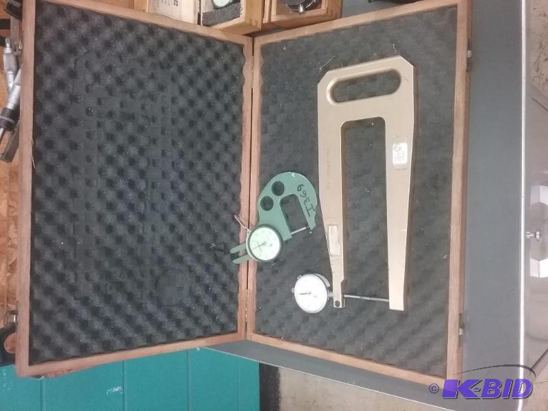 lot 462 image: (2) dial indicator thickness gages (1) 2&quo...