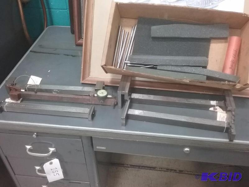 lot 470 image: (4) length standards, shopmade, all 13"-...