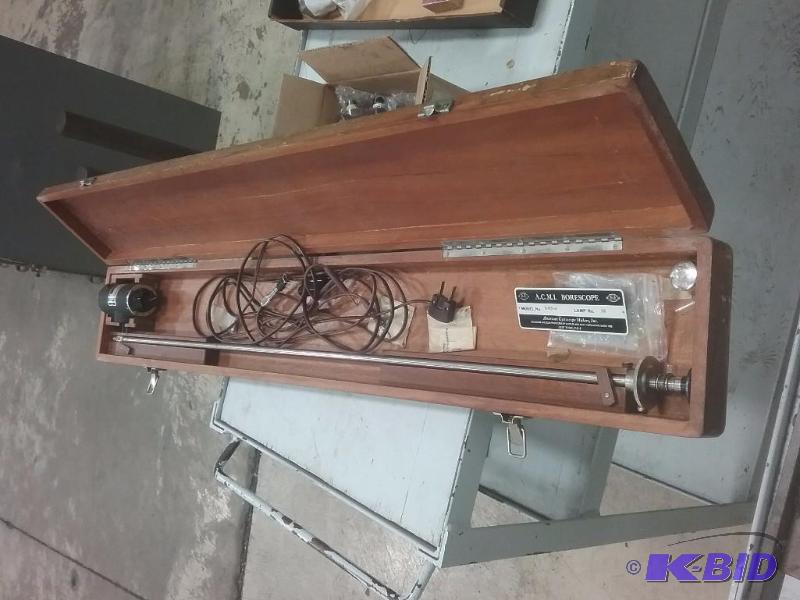 lot 480 image: ACMI model 8-55-4 borescope, 38" length,...