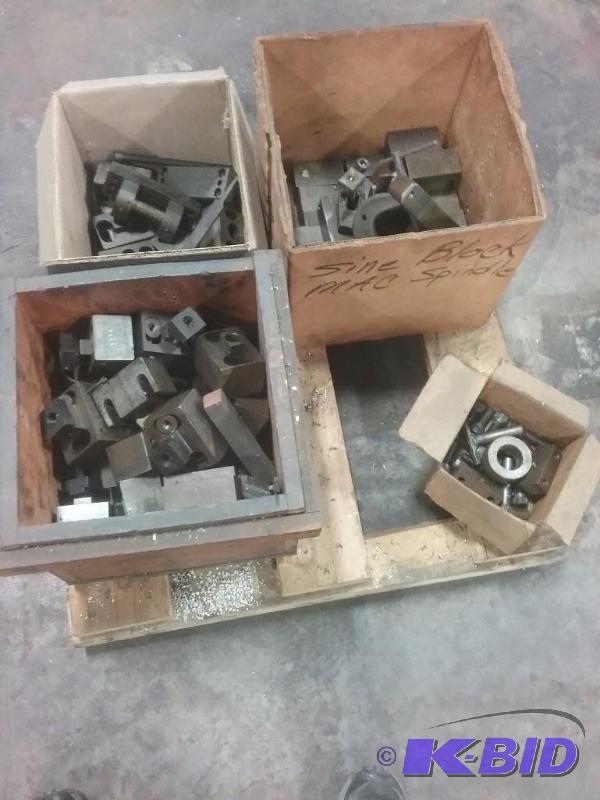 lot 494 image: Assorted shopmade height blocks, hinge pins a...