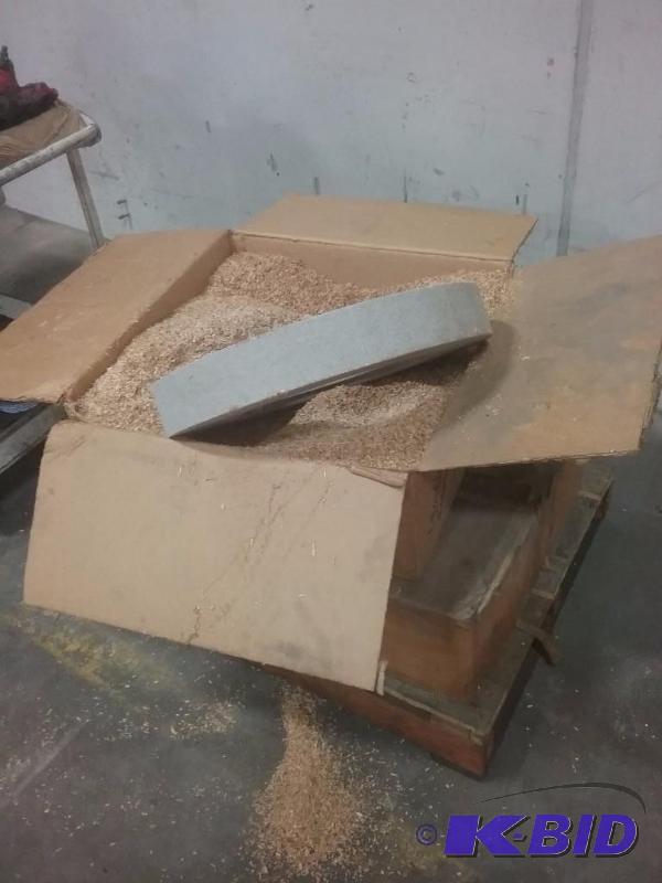 lot 528 image: (2) boxes of Norton grinding wheels, 20"...