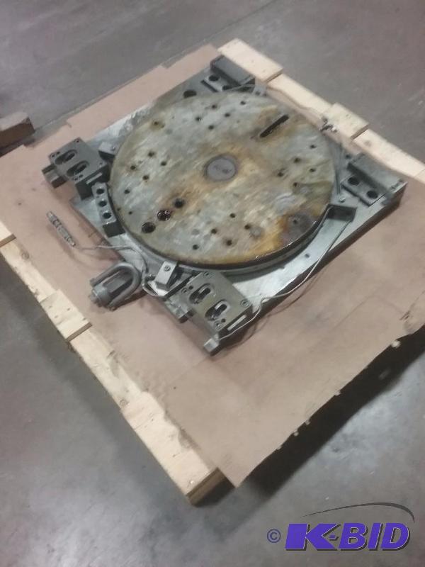 lot 532 image: Rotary table fixture, 23" diameter table...