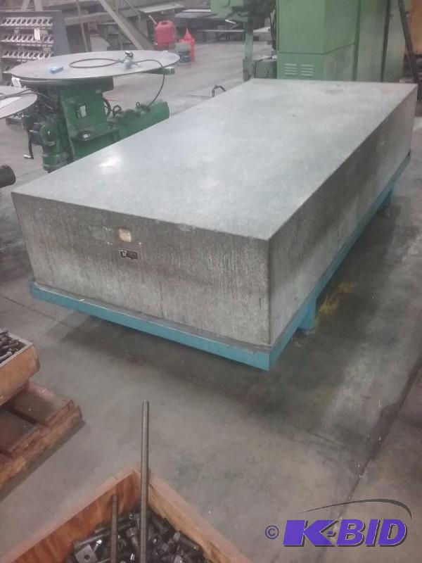 lot 598 image: Tru-Stone granite surface plate, Grade AA, S...