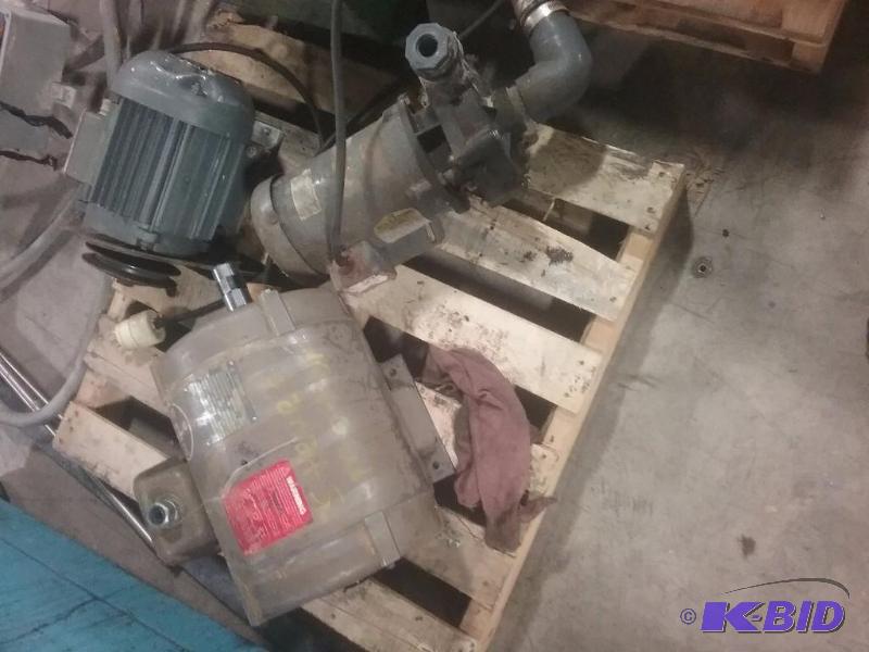 lot 648 image: (3) electric motors Century 7.5 hp 1750 rpm ...