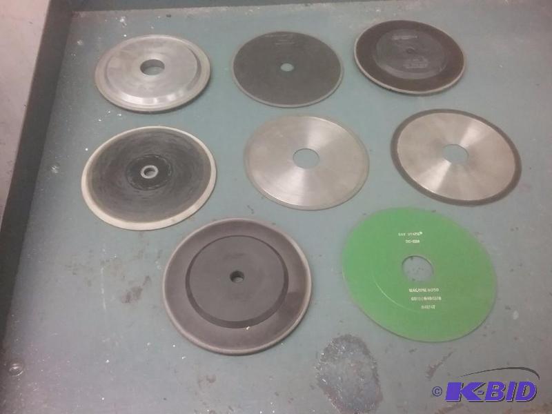 lot 693 image: (8) assorted diamond grinding wheels, 6"...