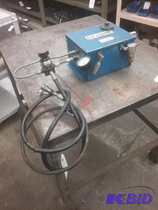 lot 748 image: Enerpac model AHP-36 power unit...