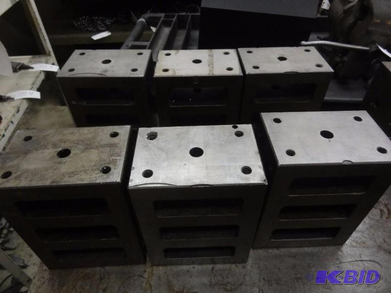 lot 772 image: (6) 2 - 4 - 6 Blocks, approximate 4" x 6...