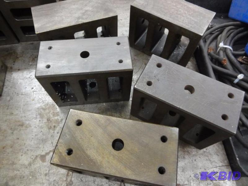 lot 802 image: (5) 2 - 4 - 6 Blocks, approximate 4" x 6...