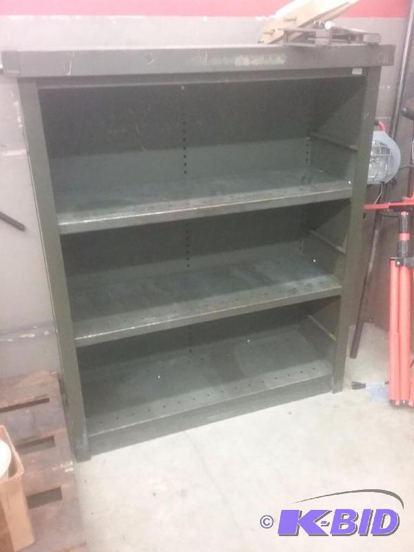lot 809 image: (2) book shelves, (3) shelves each, 12" ...