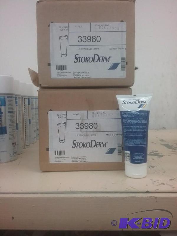 lot 813 image: (2) boxes of 12-100 ml tubes of StokoDerm ski...