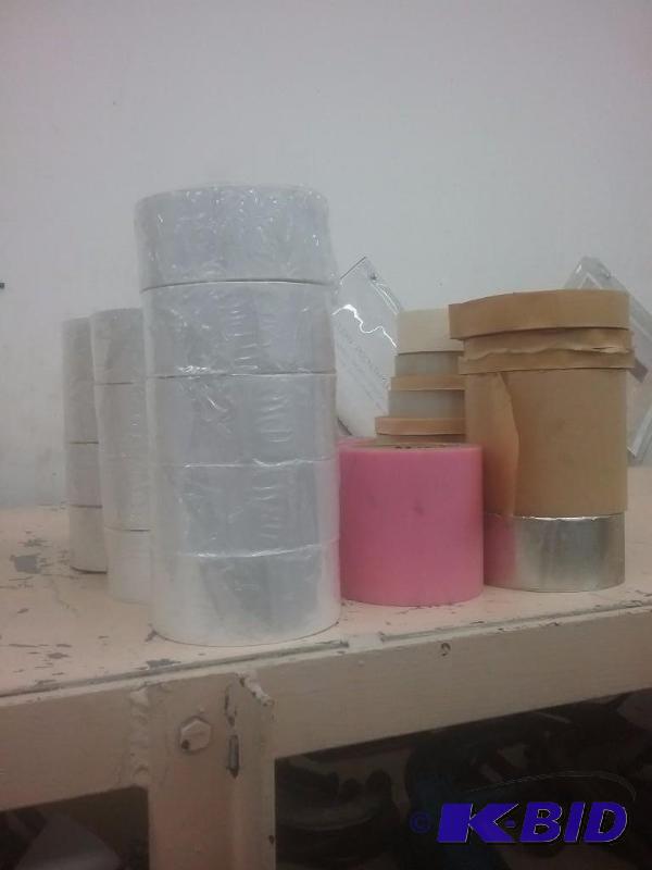 lot 814 image: Approx. (28) tape rolls of assorted types and...