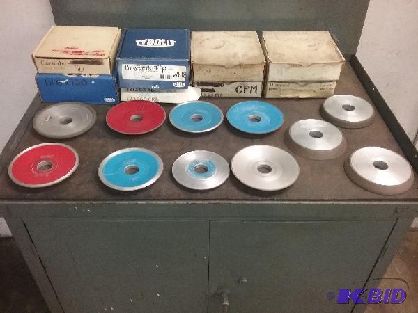 lot 90 image: (11) diamond grinding wheels. All approx. 6&q...