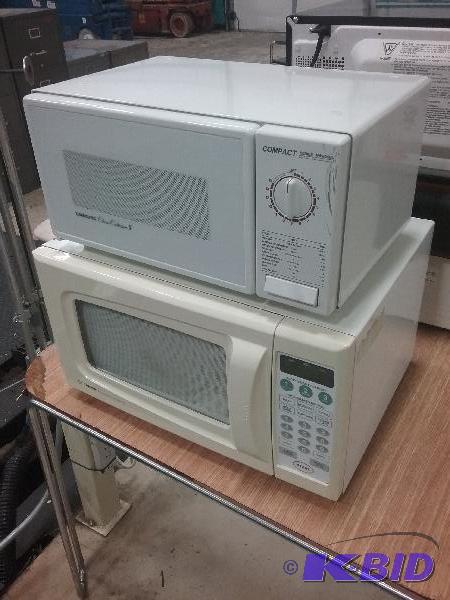 lot 115 image: (2) microwave ovens....