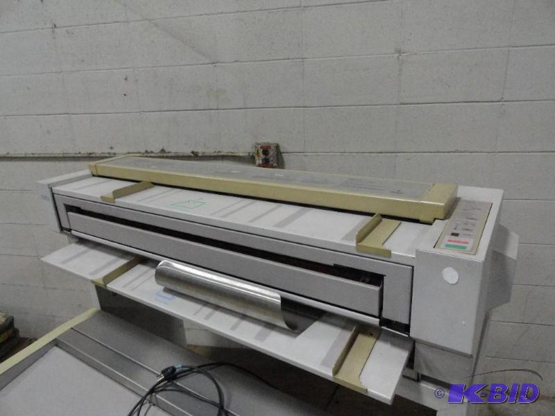 lot 191 image: Xerox Model 2510 Large Format Copier. Vellum,...