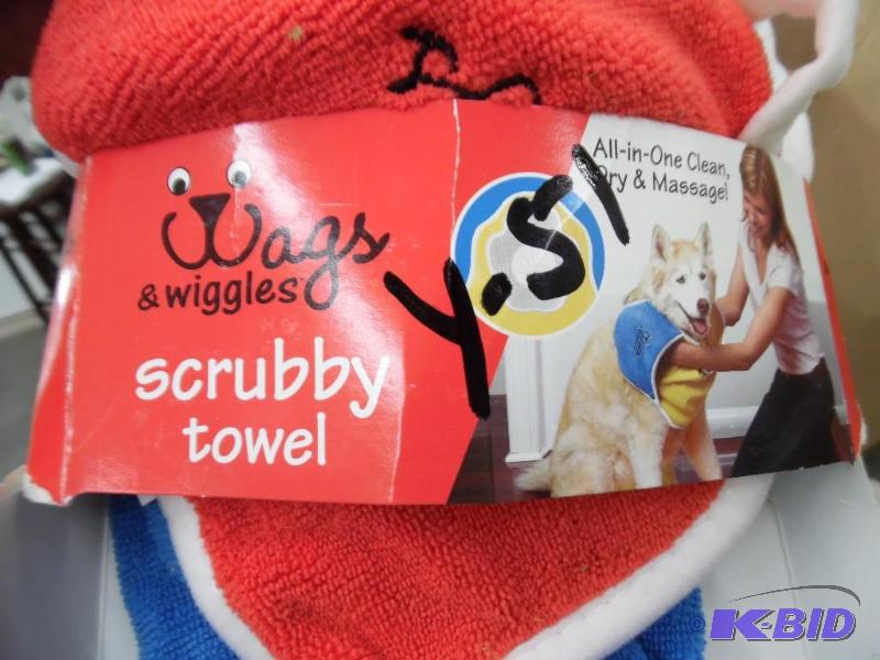Wags and Wiggles Scrubby Towels