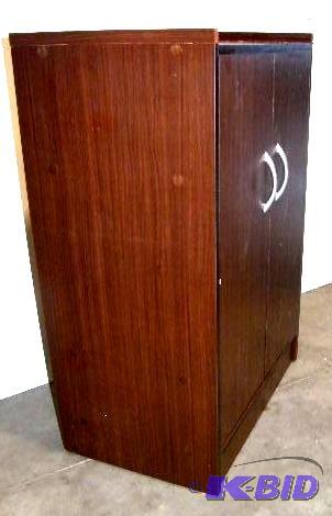 Walnut Finish Cabinet - 24&quot w x 15.5&quo...