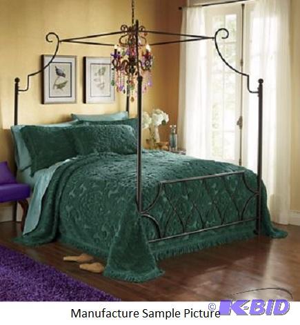 Iron Bed - Queen - Like the ornate latticewor...