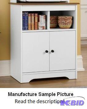 White Haley Microwave Stand - Stand Only - Wh...