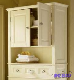 Ridgeway Ivory Wall Mount Cabinet - Has a 2-d...
