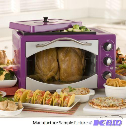 Ginnys Brand 10 in 1 Everything Oven - Purpl...