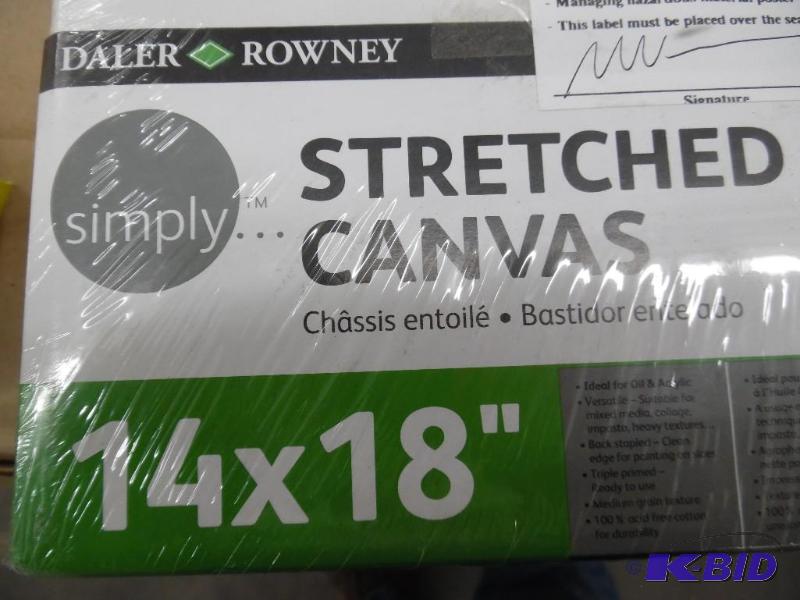 Stretched canvas