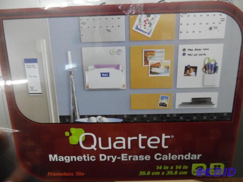 Magnetic dry erase calendar
